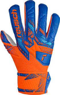 Reusch Attrakt Solid Finger Support Junior 5472510 2290 blue orange front